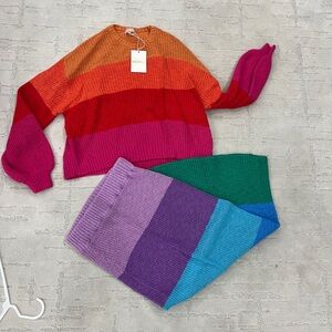 Colorful Striped Sweater by Show Me Your Mumu